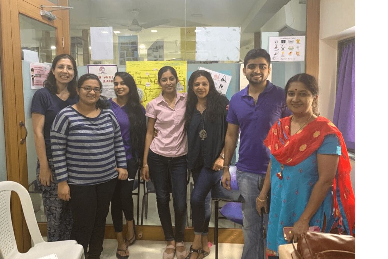 12 spanish students class